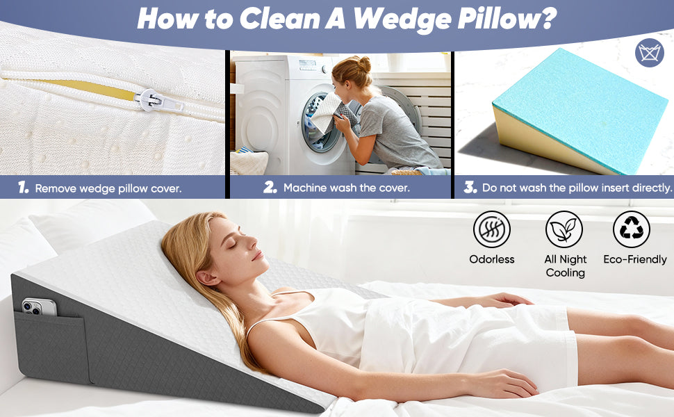 Msk wedge Cushion pillow